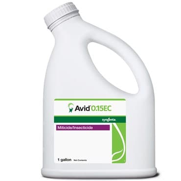 Syngenta Avid .15EC 1Gl (4/Cs) AGENCY ( abamectin ) LTD QTY VIA GROUND ONLY