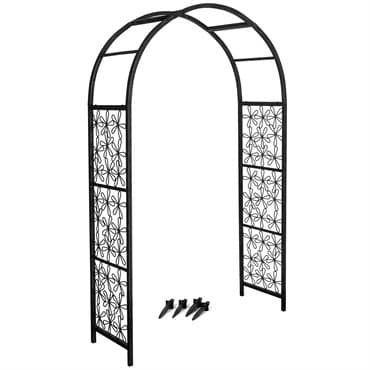 Deer Park Daisy Arch Black