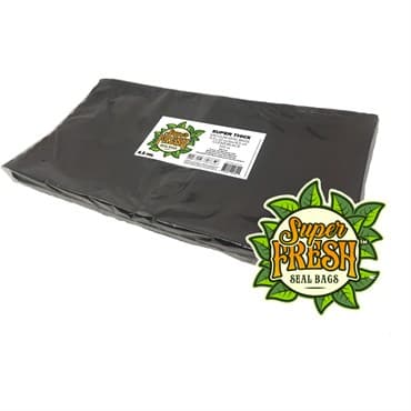Super Fresh 100pk 11.5" x 22" 4.5mil Vacuum Seal Bags Clear/Black 6PK/CS