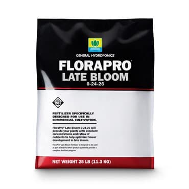 General Hydroponics 25# FloraPro Late Bloom 0-24-26 (80/PL)