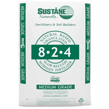 Sustane 8-2-4 Med 50Lb (40/Pl) OMRI