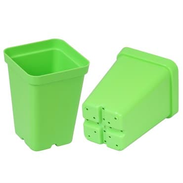 SunPack 2.5" Square Pot, Green