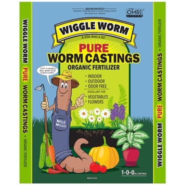 Unco Wiggle Worm 4.5# Soil Builder Worm Castings 12/CS