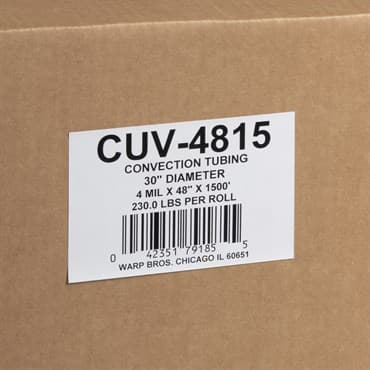 GS 30INX1500FT CONVEX TUBING NO PUNCH FT